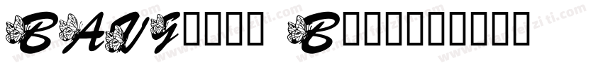 BAVGarde Bold字体转换